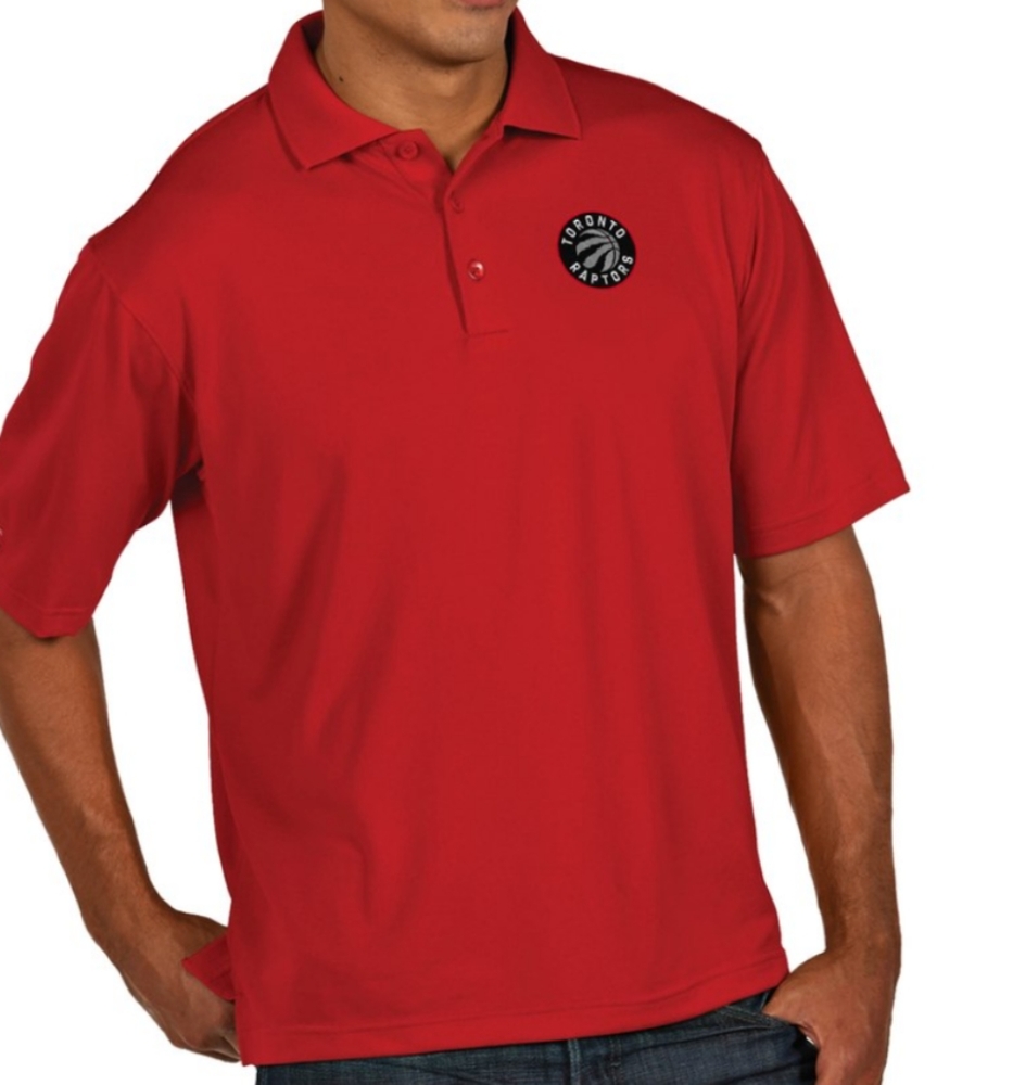 Toronto Raptors Unisex Red NBA Store Polo Shirt